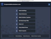 Tablet Screenshot of korpemetalborubukum.com